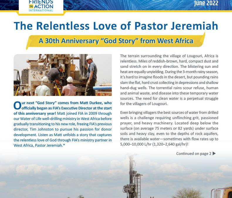 The Relentless Love Of Jeremiah