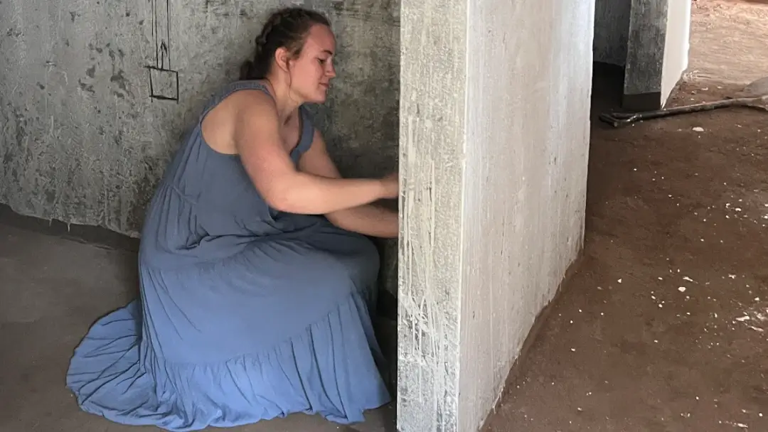 Reagan Brandt serving with FIA in Uganda.