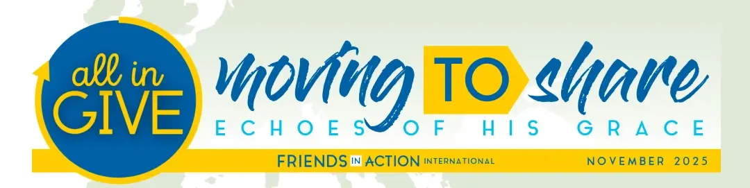 All In Give 2025 - Echoes of His Grace Banner