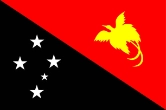 An image of the Papua New Guinea flag represented by Friends In Action Intl.