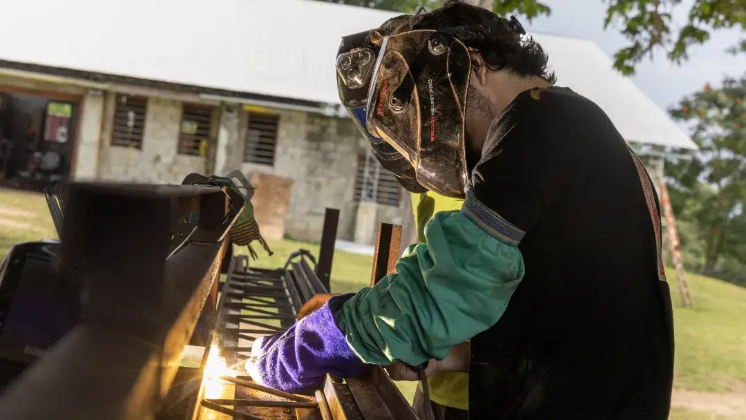 FIA - Tim Johnston and Pastor Gabby taking a photo together
