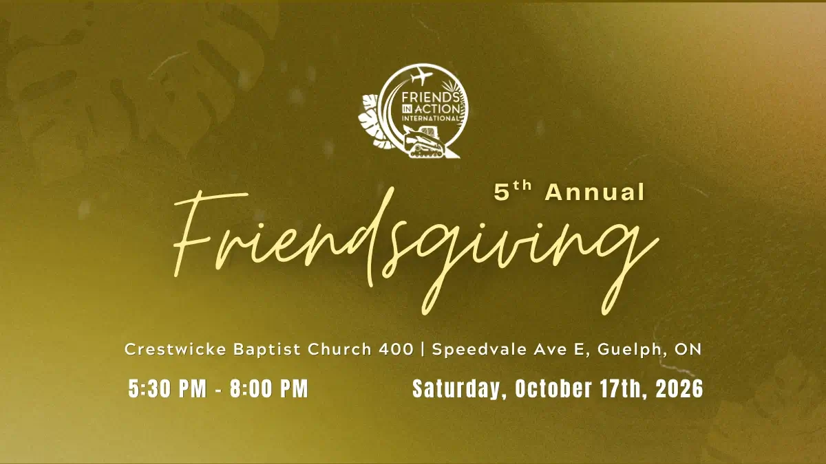 Friends In Action International 2025 Pennsylvania Awareness Banquets invitation.