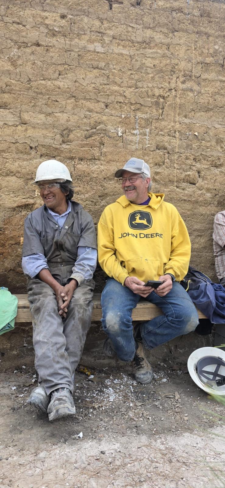 A community member with Dean