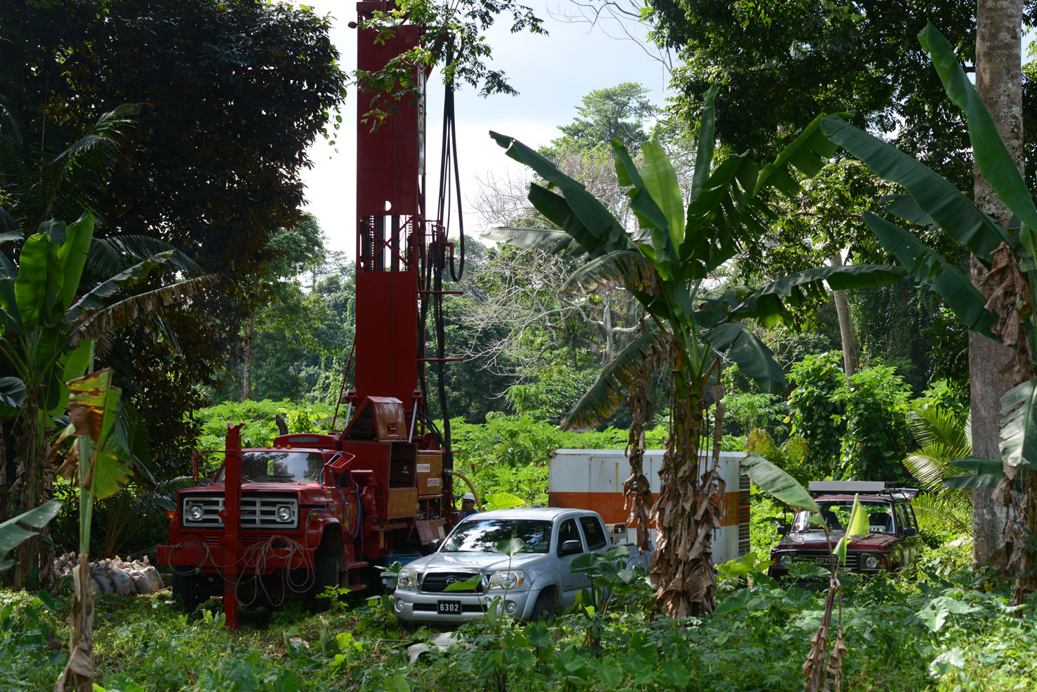 Drilling for Water in Vanuatu
